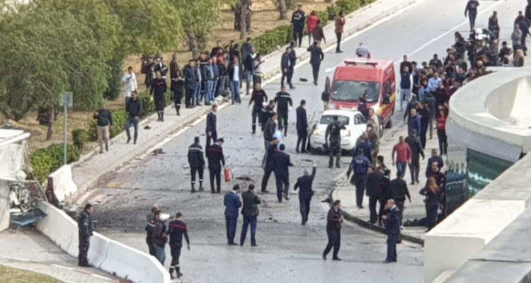 Un attentat- suicide non loin de l’Ambassade des états Unis d’Amérique en Tunisie
