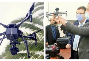 تسلم 4 طائرات درون للتصدي لفيروس كورونا