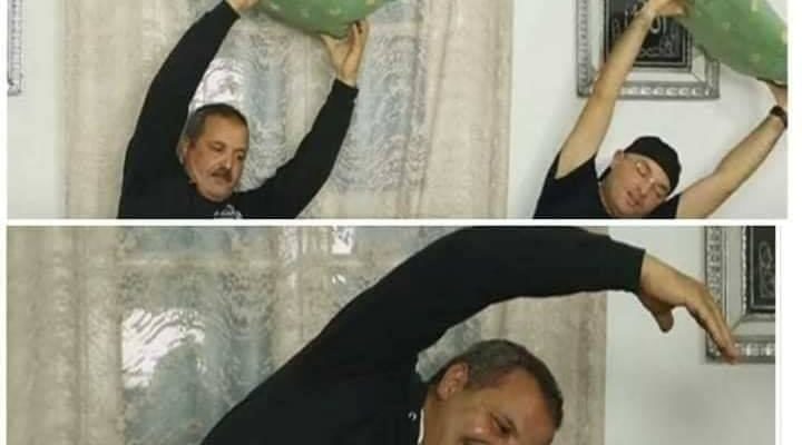 على المباشر : وزير الصحة يُمارس الرياضة في منزله