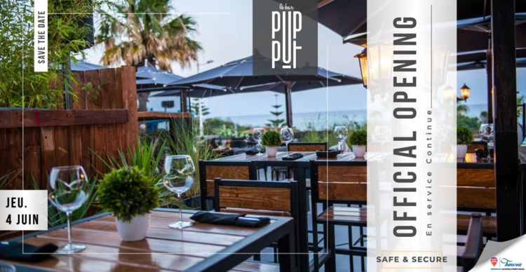 Pupput le Bar et Pupput le Beach rouvrent leurs portes le 04 juin 2020