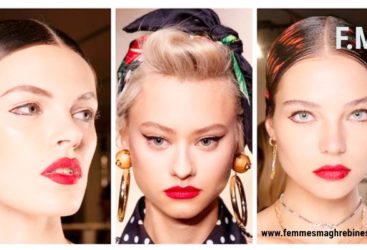 Tendances 2020 : Le rouge sensuel sur les lèvres est toujours le bon choix