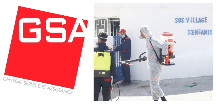 Action de Désinfection et de désinsectisation des Orphelinats par GSA