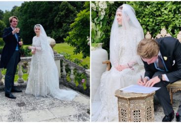 زواج الأميرة الأردنية راية بنت الحسين في حفل عائلي بسيط