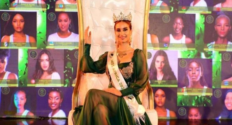 La tunisienne  Sarra Sellimi élue Miss Africa Calabar 2020