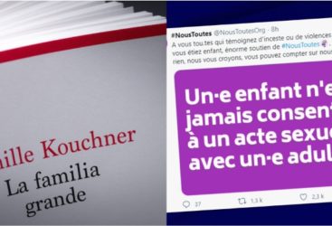 Après  #METOO,  un hashtag #meetooinceste lancé hier sur les réseaux sociaux provoque une vague de témoignages sans précédent