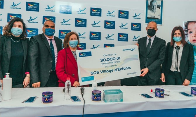Astral soutient les enfants SOS Village avec l’initiative :  « Notre force c’est notre Unité »