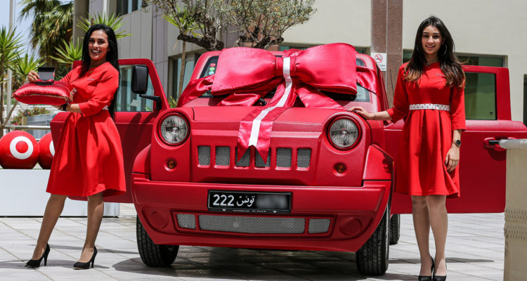 Ooredoo célèbre la remise de la Wallys Car