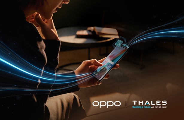 OPPO s&rsquo;associe à THALES pour la première eSIM au monde compatible 5G SA
