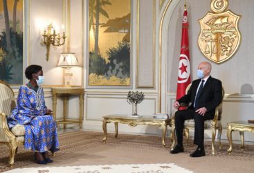 لقاء رئيس الجمهورية مع الأمينة العامة للفرنكوفونيّة