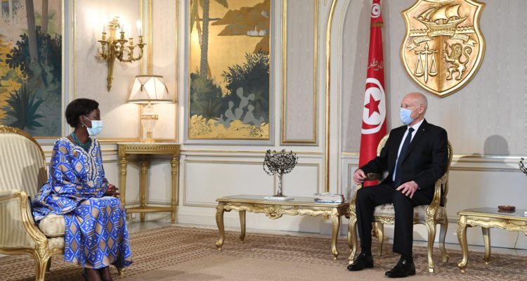 لقاء رئيس الجمهورية مع الأمينة العامة للفرنكوفونيّة