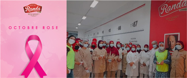 Octobre rose : Randa mobilise ses employés pour la lutte contre le cancer du sein