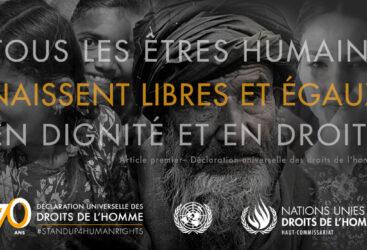 JOURNÉE DES DROITS DE L’HOMME 2021: Tous les êtres humains naissent libres et égaux en dignité et en droits