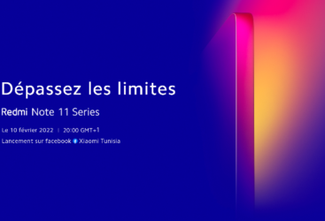 Préparez-vous à dépasser les limites  La série Redmi Note 11 sera bientôt disponible en Tunisie