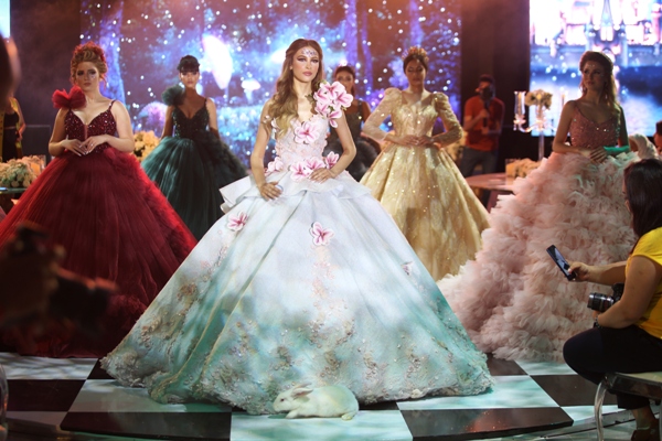 « Wahiba Bridal World » lance sa nouvelle collection 2022-2023 de robes « Wahiba in wonderland »