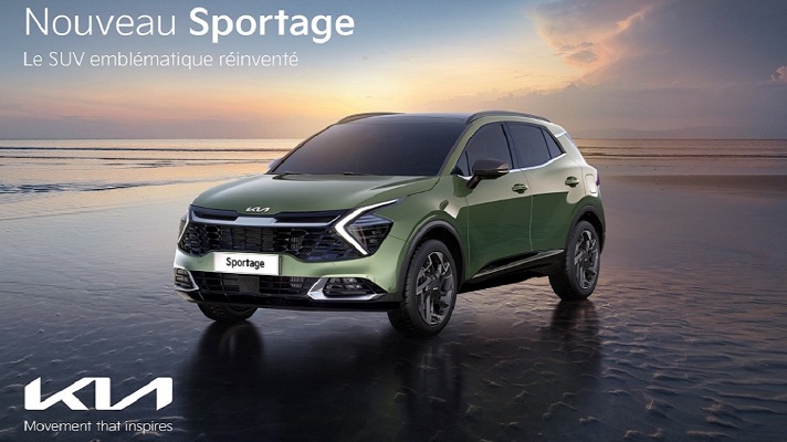 Le tout nouveau Kia Sportage 2022… Un SUV emblématique réinventé, synthétisant design, confort, puissance et performance