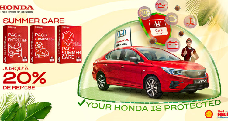 Plus que jamais, roulez en toute sécurité et sérénité avec Honda Tunisie