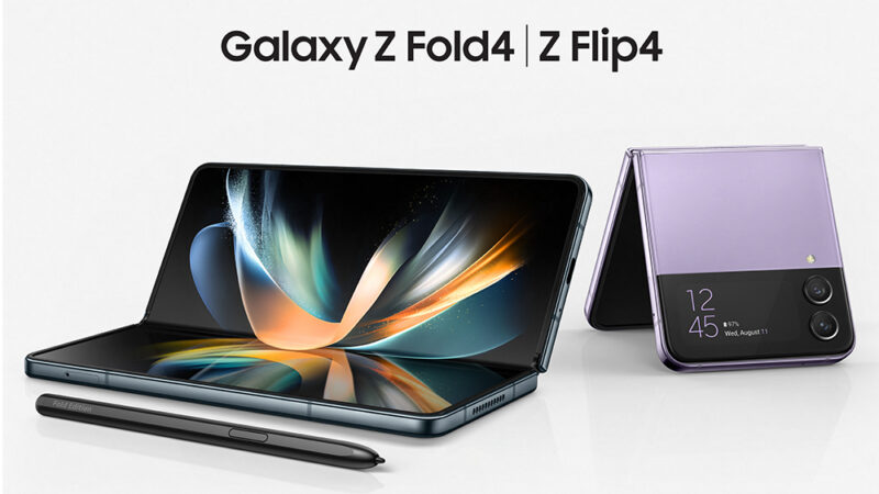 Samsung se démarque à nouveau en offrant le meilleur du pliable avec les Galaxy Z Flip4 et Galaxy Z Fold4