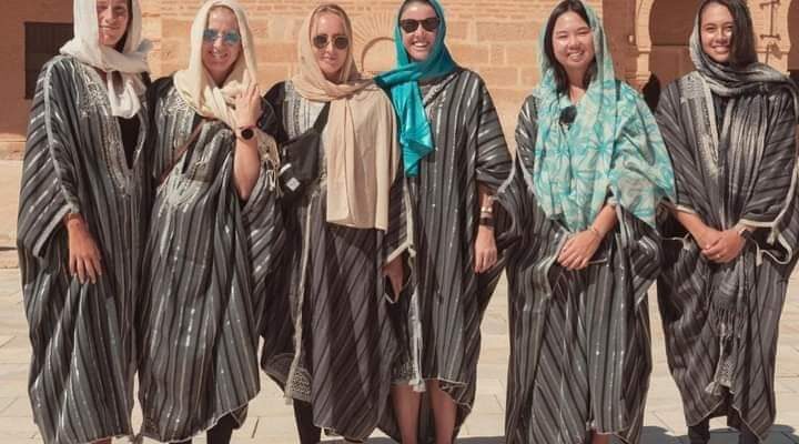 Jasmin Open Monastir :  une visite guidée pour les joueuses professionnels de tennis.