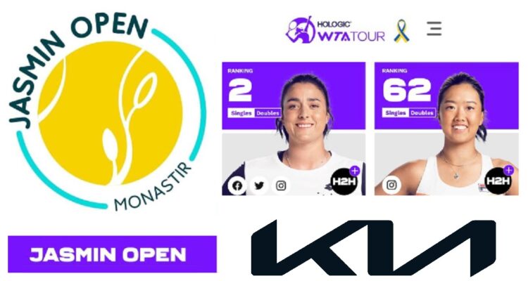 Jasmin Open Monastir (WTA 250), 2e tournoi phare en Afrique marqué par la participation dOns Jabeur et le soutien de la marque KIA au Tennis.