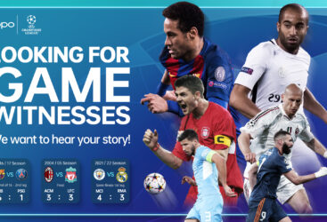 OPPO dévoile les trois matchs les plus inspirants de la Ligue des Champions UEFA, tels que votés par les fans.