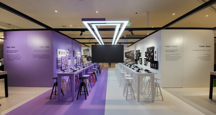 Samsung ouvre son Galaxy Pop-up Experience store au Qatar pour offrir aux amateurs de sport des expériences uniques.