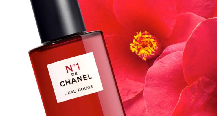 N°1 DE CHANEL L&rsquo;EAU ROUGE.