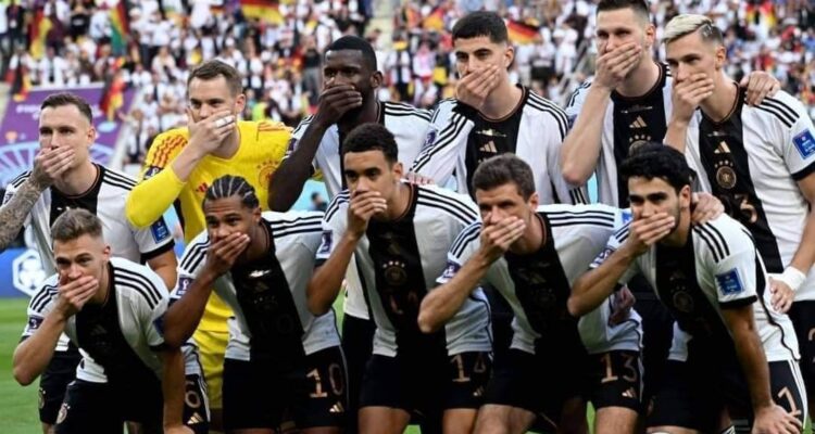 Coupe du monde 2022: les joueurs de l&rsquo;équipe d&rsquo;Allemagne protestent.