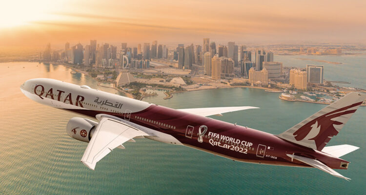 Qatar Airways transporte l’équipe nationale de football du Qatar et 140 FIFA Legends à la Coupe du Monde de la FIFA 2022™.