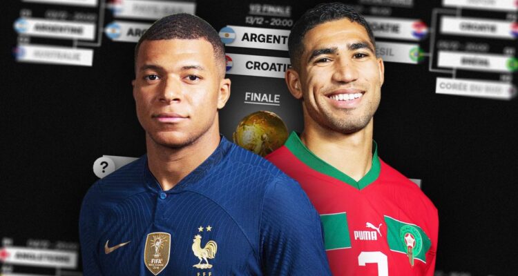 DEMI-FINALE DE LA COUPE DU MONDE 2022 FRANCE – MAROC.