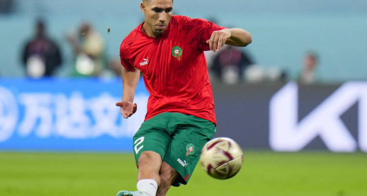 L&rsquo;équipe nationale marocaine termine la Coupe du monde à la quatrième place.