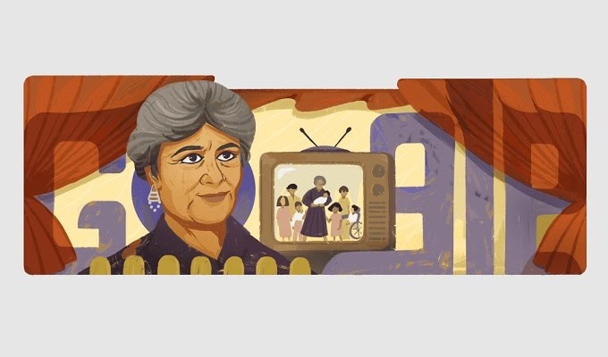 Google Doodle rend hommage à la grande actrice égyptienne Karima Mokhtar.