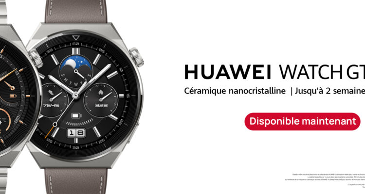 Huawei lance en Tunisie un chef-d’œuvre élégant et éternel : la HUAWEI WATCH GT 3 Pro.
