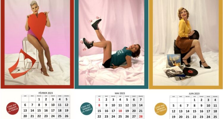 Un calendrier pour les femmes de 50 ans.