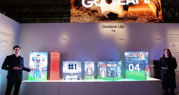Samsung Electronics présente une nouvelle ère de signalisation numérique durable à l&rsquo;ISE 2023.