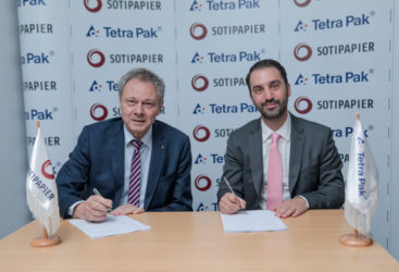 TETRA PAK ET SOTIPAPIER LANCENT LE RECYCLAGE DES EMBALLAGES ALIMENTAIRES EN CARTON.