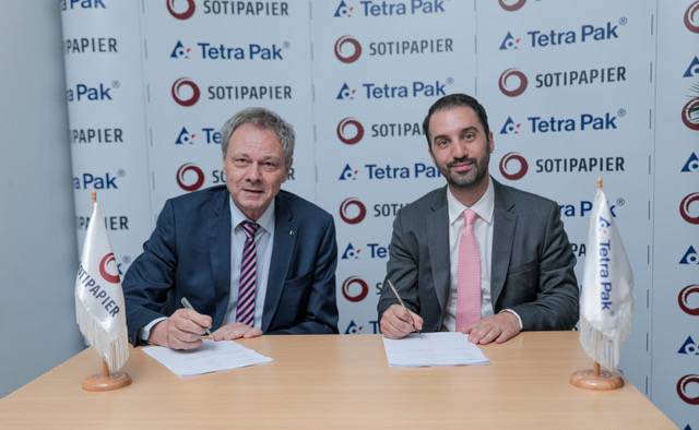 TETRA PAK ET SOTIPAPIER LANCENT LE RECYCLAGE DES EMBALLAGES ALIMENTAIRES EN CARTON.