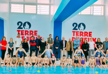 Le Groupe Scolaire René Descartes à Tunis accueille un événement sportif pour célébrer le 500ème jour avant les J.O Paris 2024 avec Oussama Mellouli.