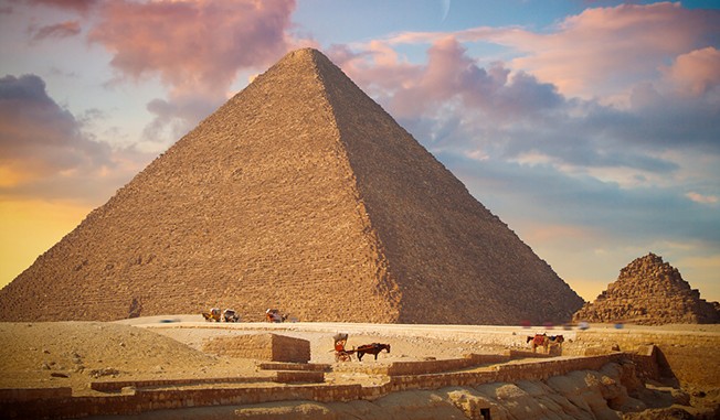 Egypte : Découverte d&rsquo;un passage caché dans la pyramide de Khéops.