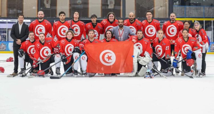 La Tunisie brille lors de la première Coupe arabe de hockey sur glace au Koweït.