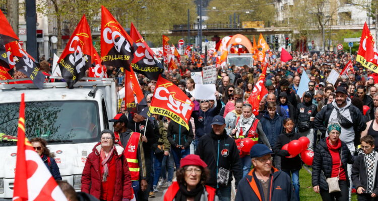 Réforme des retraites : une mobilisation historique prévue pour le 1er mai en France