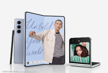 Samsung Galaxy Z Flip5 et Galaxy Z Fold5 : la flexibilité et la polyvalence sans compromis.   