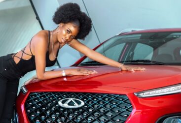 Chery sur le podium de la beauté