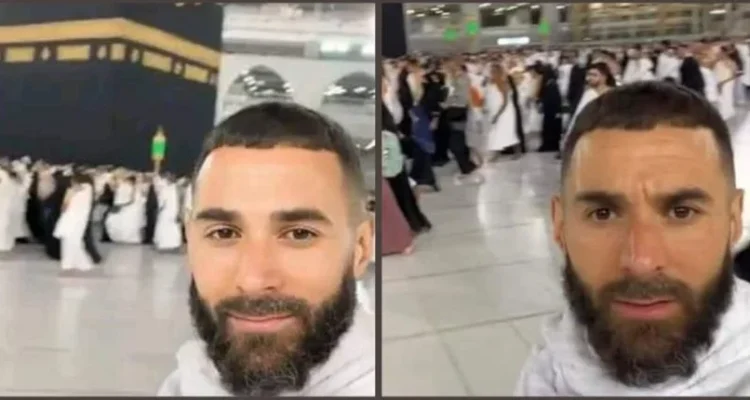 Karim Benzema accomplit la Omra en Arabie Saoudite.