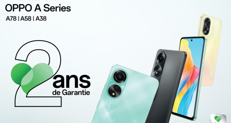 OPPO renforce sa série A en Tunisie et offre 2 ans de garantie avec une fluidité assurée sur 3 ans pour ses smartphones.  