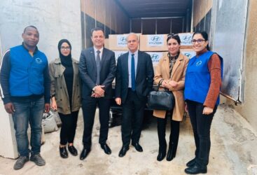 Hyundai Tunisie et l&rsquo;association « Un Sourire Pour Tous » ensemble pour le « Couffin de Ramadan ».