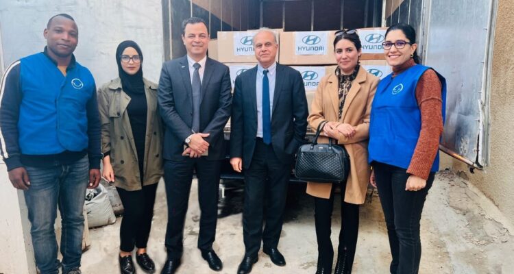 Hyundai Tunisie et l&rsquo;association « Un Sourire Pour Tous » ensemble pour le « Couffin de Ramadan ».