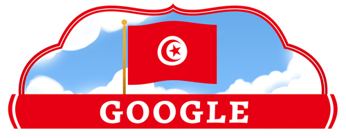 Google célèbre le 68e anniversaire de l’indépendance de la Tunisie.