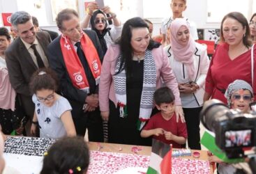 Lancement de la campagne « Créateurs pour la Palestine » par la ministre de la Famille.