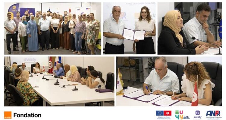La Fondation Orange Tunisie et l’Agence Nationale de la Promotion de la Recherche scientifique signent un accord de partenariat pour soutenir la créativité et l’employabilité des jeunes tunisiens.