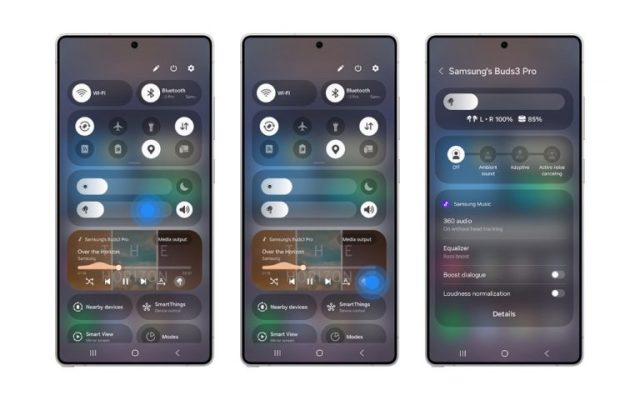Associée à la série Galaxy S25, la série Galaxy Buds3 offre un confort accru